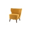 Torren Accent Chair in Yellow Colour