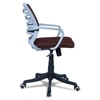 Xxeana Mid Back Ergonomic Chair in Brown Colour