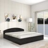 Daiki Queen Size Bed In Wenge Finish