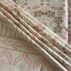 Peach Floral 400 TC Cotton Flat Queen Size Bedsheet With 2 Pillow Covers  Threads