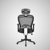 Kepler Brooks Zenith HB Office Desk Chair in Black Colour