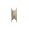 Hollis Brass and Glass Wall Light