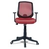 Xxeana Low Back Ergonomic Chair in Red Colour