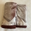 Nova Multicolor Abstract Wool Single Bed Blanket 350 Gsm