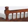 Wood Solid Wood Single Size Non Storage Bed In Honey Oak Finish