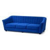 Hamaz 3 Seater Sofa In Fabric Blue Color