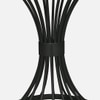 Swish Metal Side Table in Black Colour