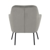 Scandinavian Lucian Lounge Chair White Matte Finish