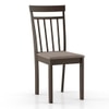 Ava 4 Seater Dining Table With 4 Chairs (Finish : Umber Walnut)