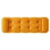 Melon Velvet  5 feet  Ottoman Bench in Yellow  Color