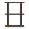 Kozo Large Solid wood Wall Shelf In Danish Walnut