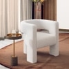 Juniper Lounge Chair in White Sand Boucle