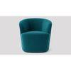 Aron Accent chair Velvet in T Blue Color