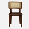 Zandor Solid Wood Dining Chair in Tobacco Finish