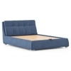 Stanhope Upholstered Hydraulic Storage King Size Bed In Baltic Blue