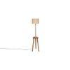 Gwyneth White Cotton Shade Floor Lamp