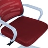 Iinea Mid Back Ergonomic Chair in Red Colour