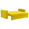 Melano 3 Seater Pull Out Sofa cum Bed  in Yellow Colour