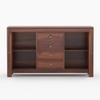 Alacca Sheesham Wood Sideboard In Provincial Teak Finish