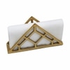 Metalsmith Metal Napkin Holder Gold Finish Tabletop Organizer