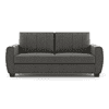Luna 3 Seater Fabric Sofa (Slate Grey)