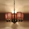 Devansh Solid Wood Electric Wall Light in Blue Colour with Blue Shade Count of 1 Light