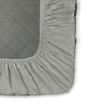 Stoa Paris 300TC UltrSatin King Bedsheet Set Satin King Harbour Mist Grey