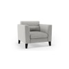 Lewis Sofa Set (Colour : Vapour Grey, Cushion : Hard, Seater : 2+1+1)