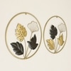 W-Paul Abstract Metal Wall Decor in Multicolor Set of 2