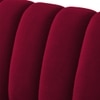 Rosa Fabric Sofa (Maroon)