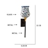 Devansh Metal Electric Wall Light in Black Colour with Multi Shade Count of 1 Light