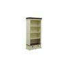 Solid Wood Book Shelf In Tulip Finish