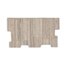 Beige Abstract Geometric Handmade Natural Wool Wall Art 7 x 5 Feet