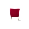 Fission Accent Chair in Red Colour