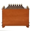 D'Dass Copper Sheesham and Mdf Wooden Temple For Pooja In Home and Office