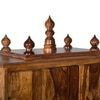 Tnesh Sheesham Wood  Prayer Unit in Teak Finish