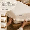 Loom and Needles Pure Bamboo Ultra Soft Waterproof Mattress Protector Premium 78x48 in