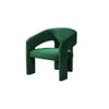 Ashley Velvet Accent Chair in Green Colour