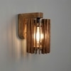 Ventus Brown Solid Wood Wall Lights