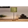 Green Jute with Metal Gold Table Lamp