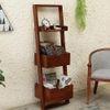 WOODENMOOD Rectangular Wall Rack