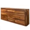 Maari Solid  Wood 2 Door  Sideboard In Teak Finish