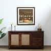 Sheesham Wood Sideboard In Scratch Resistant Provincial Teak Finish