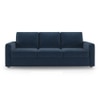 Apollo Sofa Set (Colour : Lapis Blue, Cushion : Soft, Back Type : Regular, Seater : 3+1+1)
