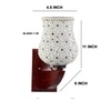 Devansh Solid Wood Electric Wall Light in Multi Colour with Multi Shade Count of 1 Light