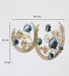 Tyra Abstract Metal Wall Decor in Multicolor Set of 1
