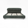 Atlas Engineered Wood King  Size Bed Without Storage (Green Colour)