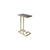 Prato Metal Side Table in Gold Finish