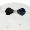 Marble mop lapis bow tie Platter round