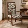 Brotton Sheesham Wood Arm Chair in Provincial Teak Finish